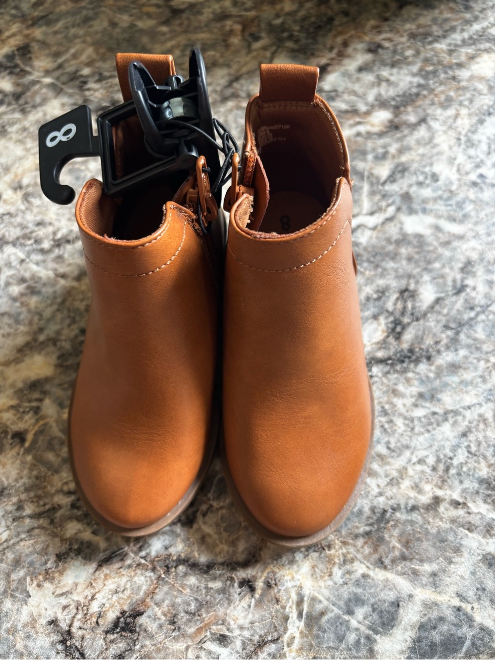 wonder nation Tan Chelsea Boots for Kids